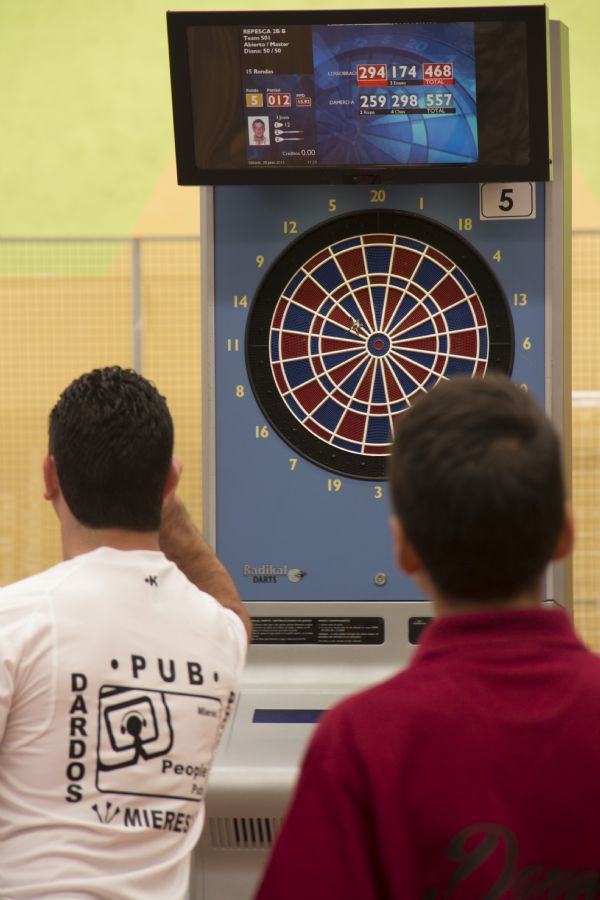 Final de la Liga de Dardos de Primavera 2013 y Campeonato de Asturias 2013 180 Norte