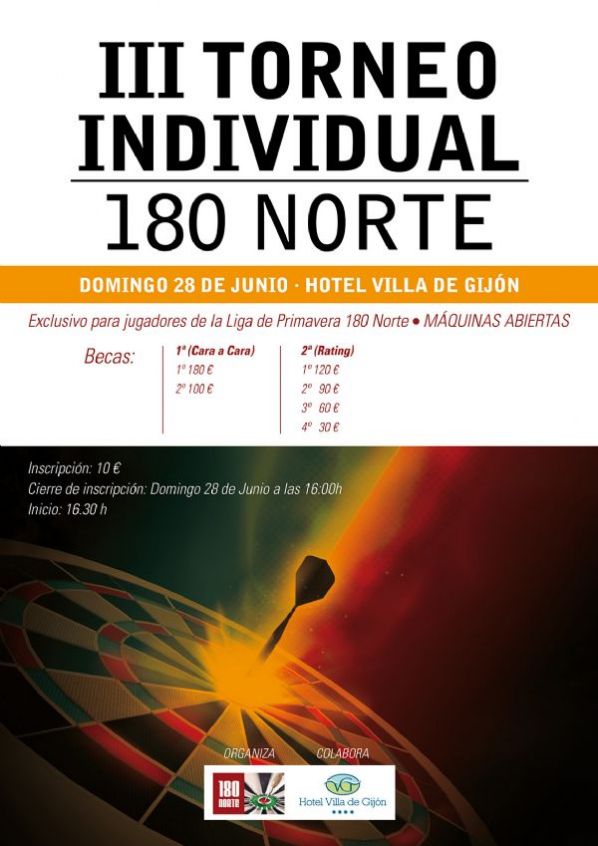 Torneo Individual 180 Norte Mieres 2014